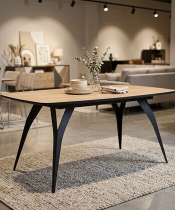 LYRA Oval Y-Frame Extendable Dining Table (140–240cm, 160–260cm & 180–280cm | Standard & EGGER® Laminates)