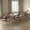 TITAN 4.8M Mega-Banquet Extendable Dining Table (180cm to 480cm | 6 Internal Leaves | Standard & Premium EGGER® Laminates)
