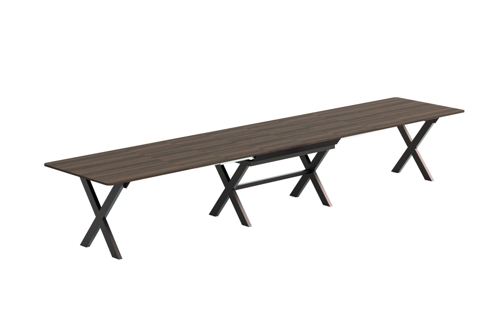 TITAN 4.8M Mega-Banquet Extendable Dining Table (180cm to 480cm | 6 Internal Leaves | Standard & Premium EGGER® Laminates)
