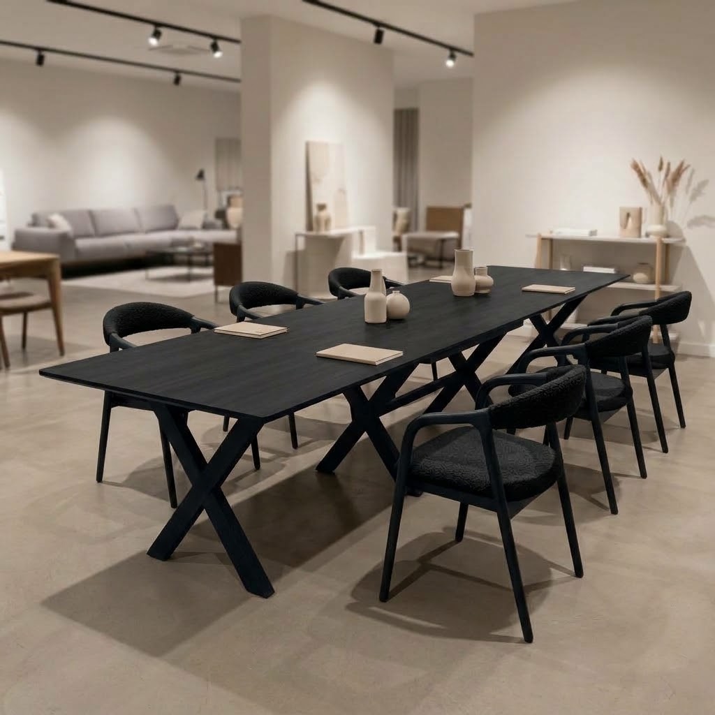 TITAN 4.8M Mega-Banquet Extendable Dining Table (180cm to 480cm | 6 Internal Leaves | Standard & Premium EGGER® Laminates)