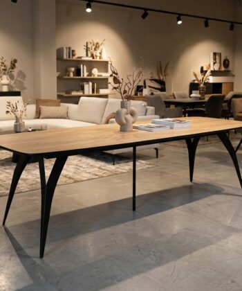 LYRA Oval Y-Frame Extendable Dining Table (140–240cm, 160–260cm & 180–280cm | Standard & EGGER® Laminates)