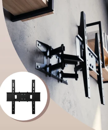 VANTAGE Full-Motion Articulating TV Wall Mount (32″–70″ Screens | Up to 30kg | VESA 100×100 to 400×400)