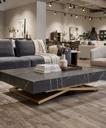 SANNA Height-Adjustable Extendable Coffee-to-Dining Table (120–200cm | 27–80cm Elevation | Premium EGGER® Laminates)
