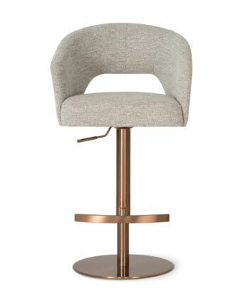 ALTIS Adjustable Pocket-Spring Bar Stool (Gas-Lift 60–85cm Seat Height | Pocket Springs & Metal Pedestal)