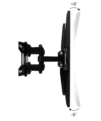 VANTAGE Full-Motion Articulating TV Wall Mount (32″–70″ Screens | Up to 30kg | VESA 100×100 to 400×400)
