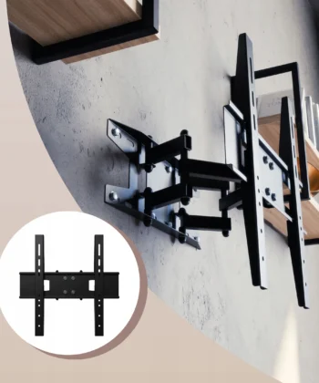 VANTAGE Full-Motion Articulating TV Wall Mount (32″–70″ Screens | Up to 30kg | VESA 100×100 to 400×400)