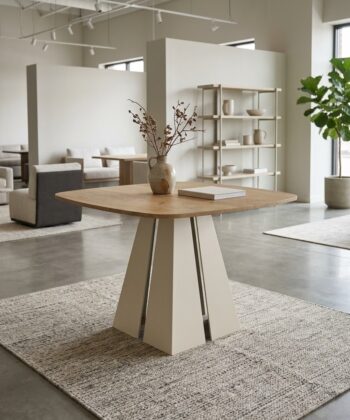 NOVARA Round-to-Oval Extendable Dining Table (100cm to 180cm | 2 Extension Leaves | Standard & EGGER® Laminates)