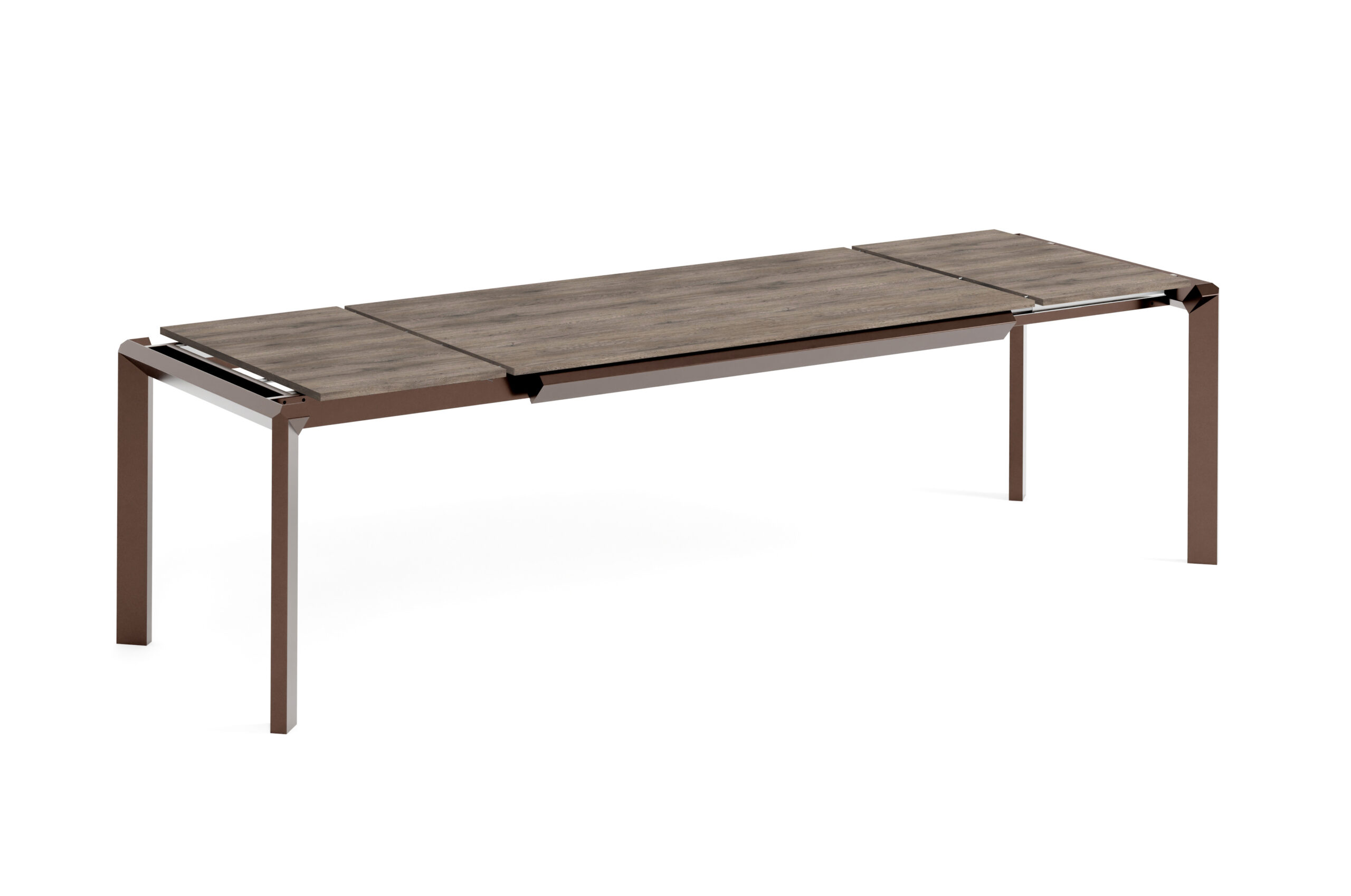 RHOMBUS Rectangular Butterfly Extendable Dining Table (160cm & 180cm | Extends to 250cm & 270cm | Standard & Premium EGGER® Laminates)