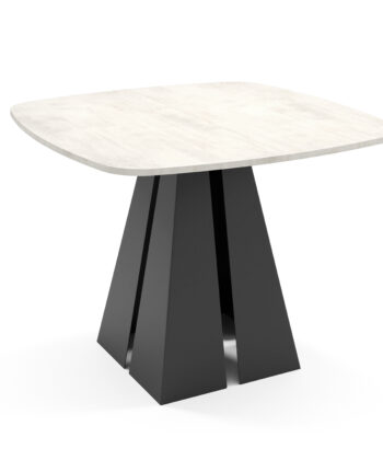 NOVARA Round-to-Oval Extendable Dining Table (100cm to 180cm | 2 Extension Leaves | Standard & EGGER® Laminates)
