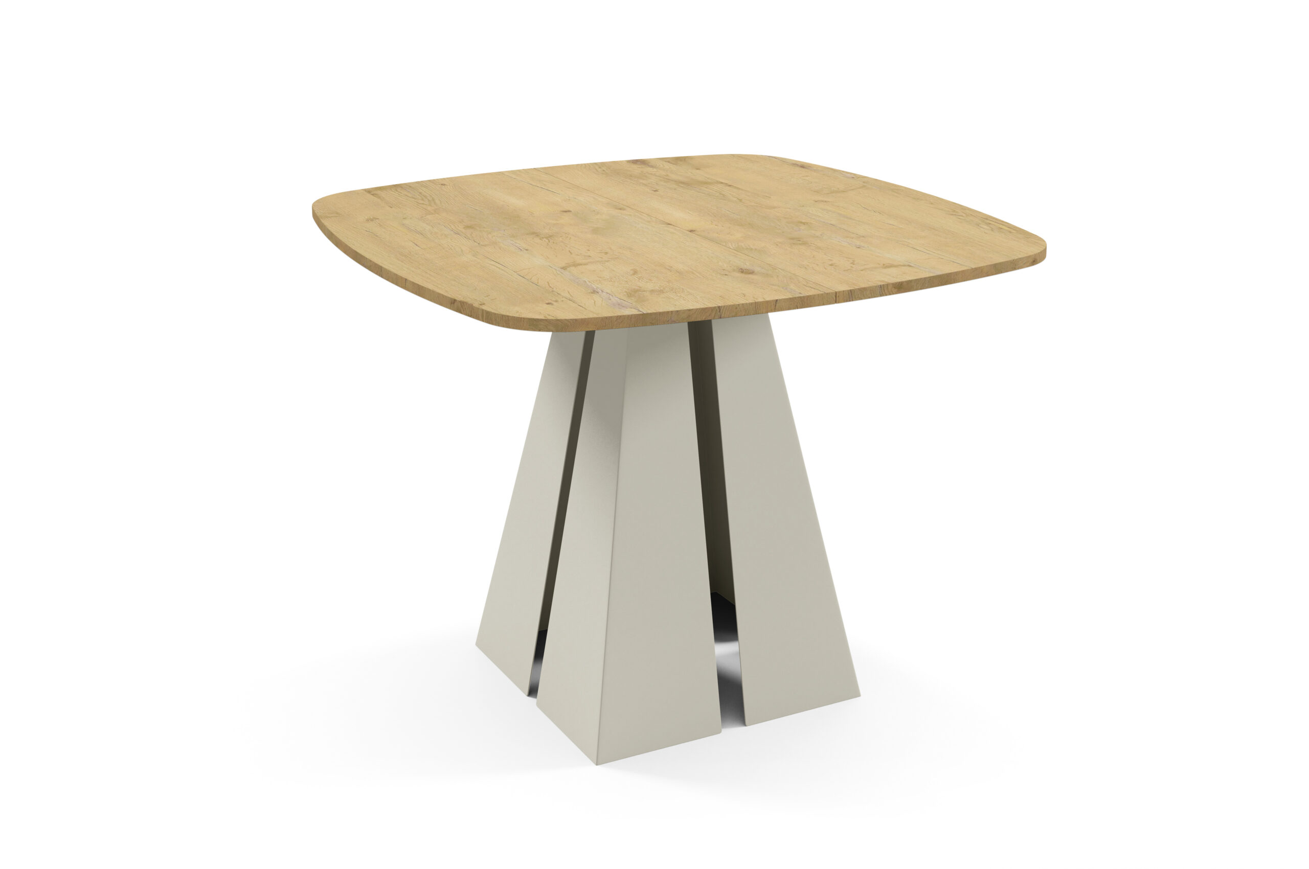 NOVARA Round-to-Oval Extendable Dining Table (100cm to 180cm | 2 Extension Leaves | Standard & EGGER® Laminates)