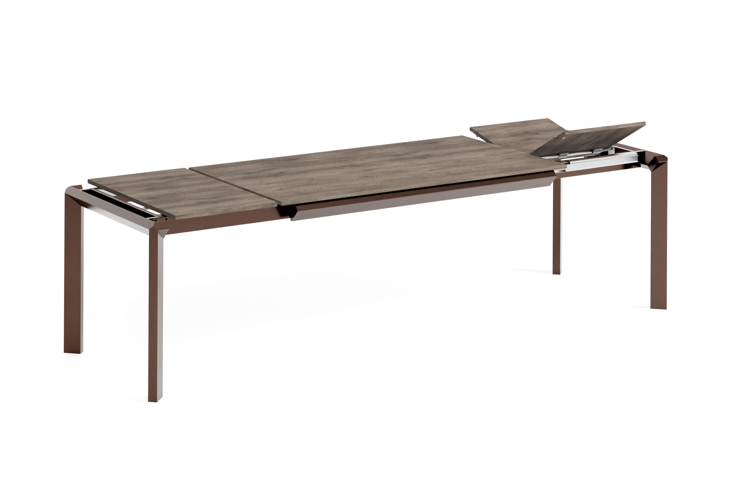 RHOMBUS Rectangular Butterfly Extendable Dining Table (160cm & 180cm | Extends to 250cm & 270cm | Standard & Premium EGGER® Laminates)