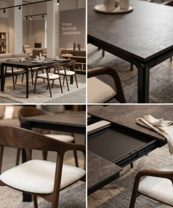 RHOMBUS Rectangular Butterfly Extendable Dining Table (160cm & 180cm | Extends to 250cm & 270cm | Standard & Premium EGGER® Laminates)