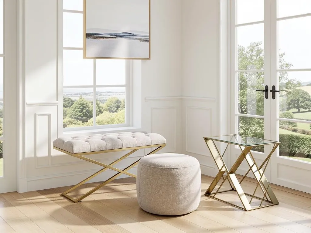 What Types of Handcrafted Pouffes and Footstools Can You Buy Online in Ireland