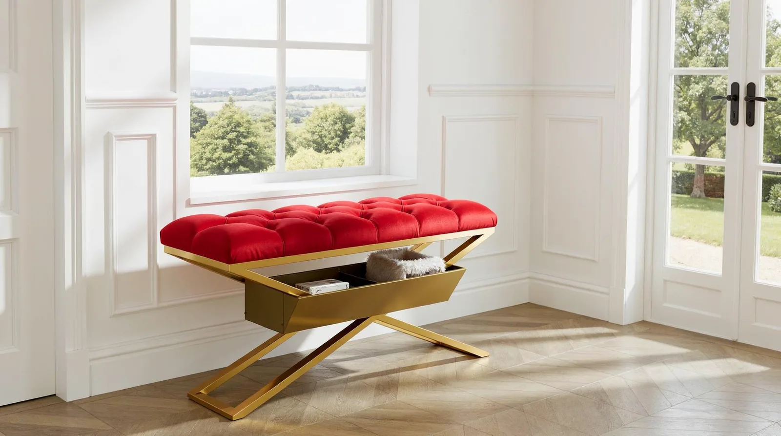 Steel skeletons and certified fabrics decide whether a storage bench survives a decade of boots