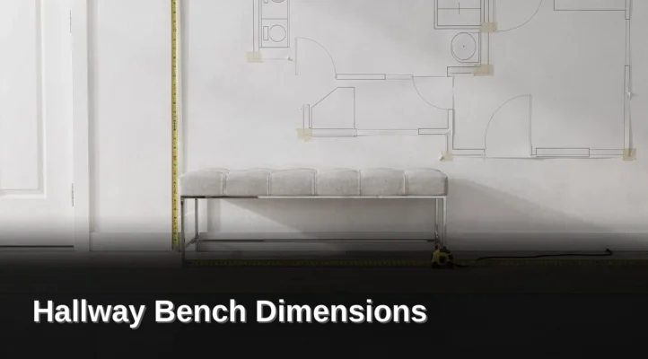 A tape measure solves half the puzzle. A plan for how the bench will actually