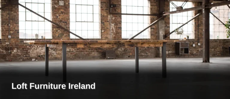 Raw materials define the loft aesthetic, not polished veneers or glossy lacquer. Reclaimed timber, unpolished