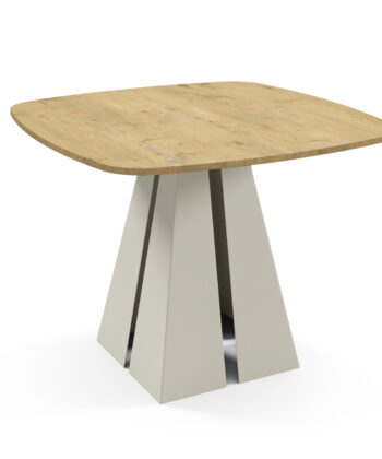 NOVARA Round-to-Oval Extendable Dining Table (100cm to 180cm | 2 Extension Leaves | Standard & EGGER® Laminates)