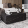 AERO Floating Low Mobile Coffee Table (90×55cm × H31.5cm | Concealed Castors & 18mm Laminated Top)