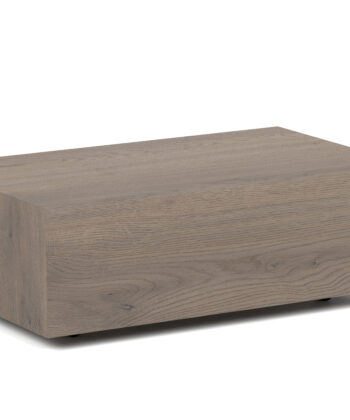 AERO Floating Low Mobile Coffee Table (90×55cm × H31.5cm | Concealed Castors & 18mm Laminated Top)