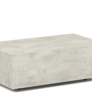AERO Floating Low Mobile Coffee Table (90×55cm × H31.5cm | Concealed Castors & 18mm Laminated Top)