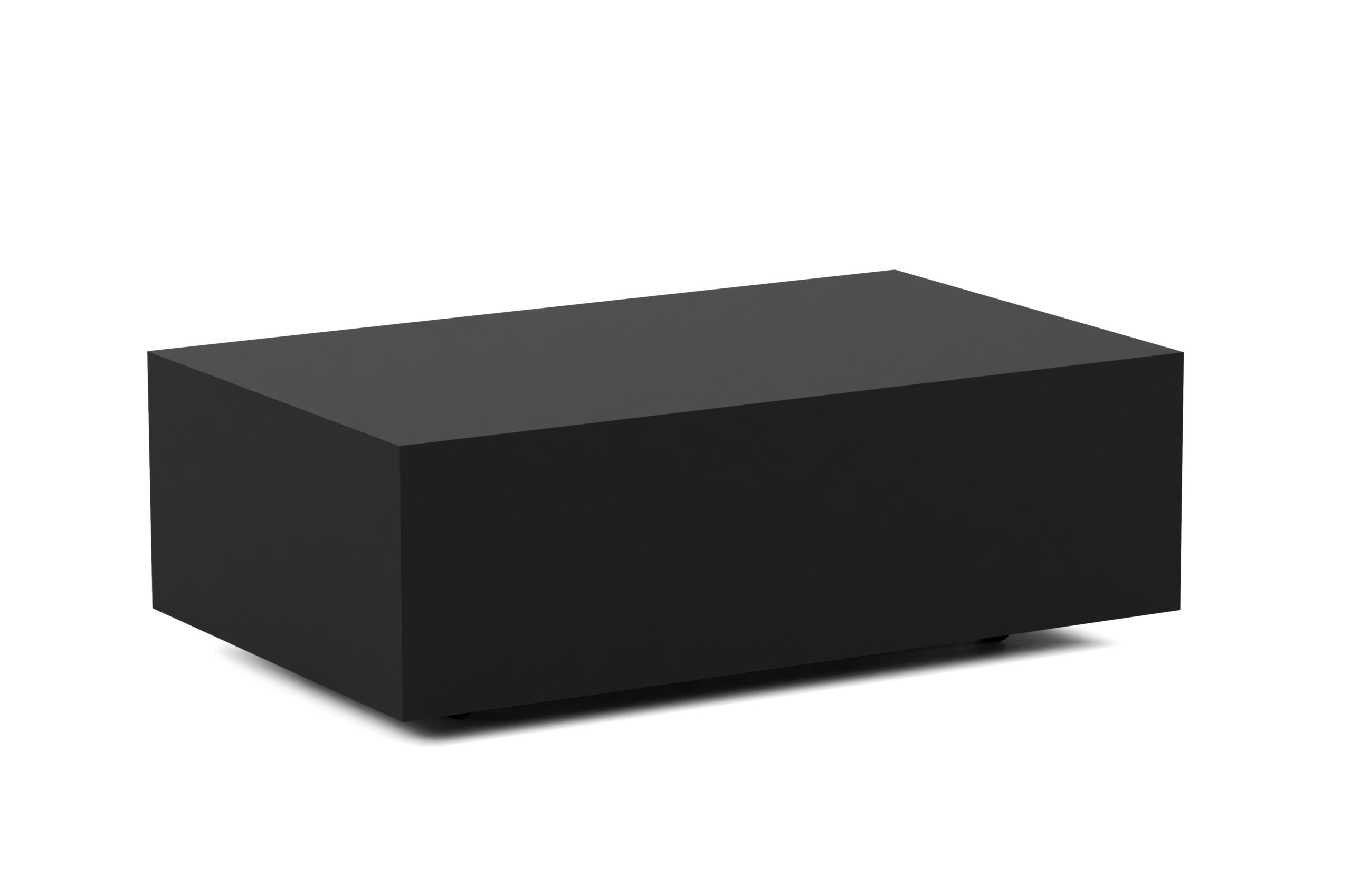 AERO Floating Low Mobile Coffee Table (90×55cm × H31.5cm | Concealed Castors & 18mm Laminated Top)