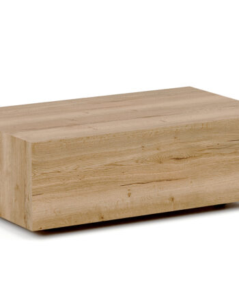 AERO Floating Low Mobile Coffee Table (90×55cm × H31.5cm | Concealed Castors & 18mm Laminated Top)
