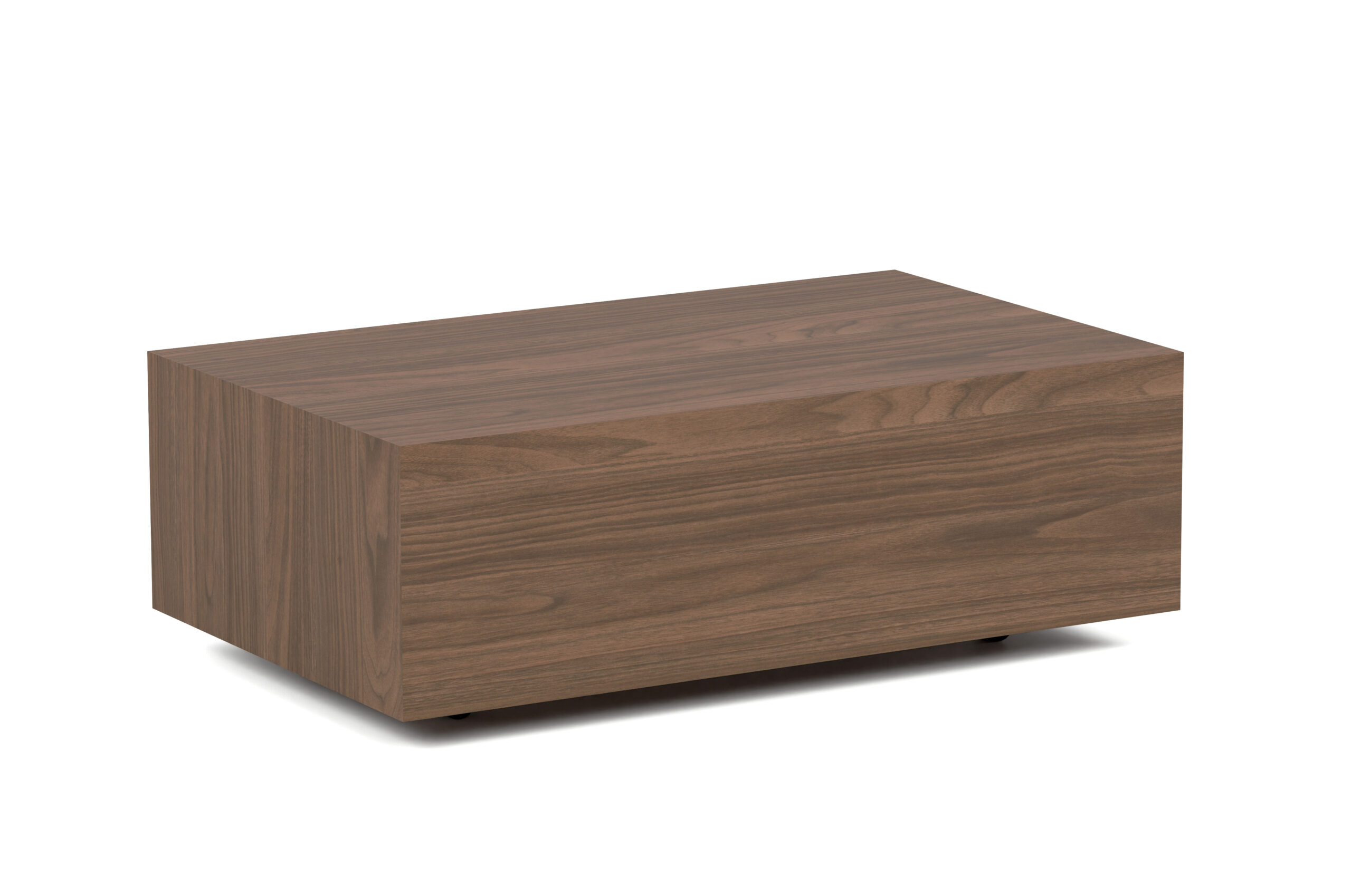 AERO Floating Low Mobile Coffee Table (90×55cm × H31.5cm | Concealed Castors & 18mm Laminated Top)