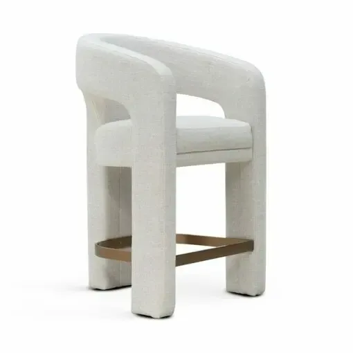 Industrial, gold, and upholstered bar stool collection for Irish kitchens