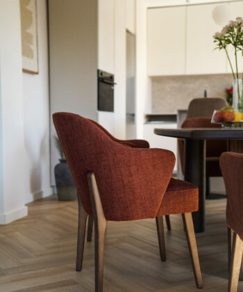 CHIERI Bespoke Upholstered Dining Chair (65 &times; 65 &times; 85 cm)