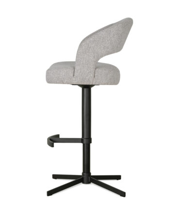 PIENZA Bespoke Adjustable Swivel Bar Stool (56 × 46 × 91-116 cm)