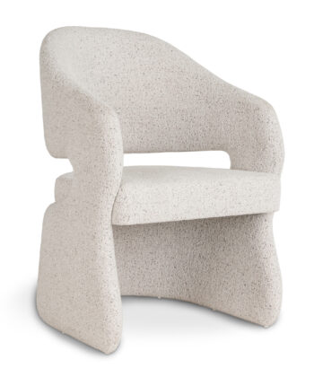 BRINDISI Bespoke Sculptural Armchair in Premium Upholstery (60 × 67 × 84 cm)