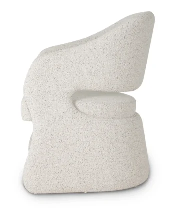 BRINDISI Bespoke Sculptural Armchair in Premium Upholstery (60 × 67 × 84 cm)