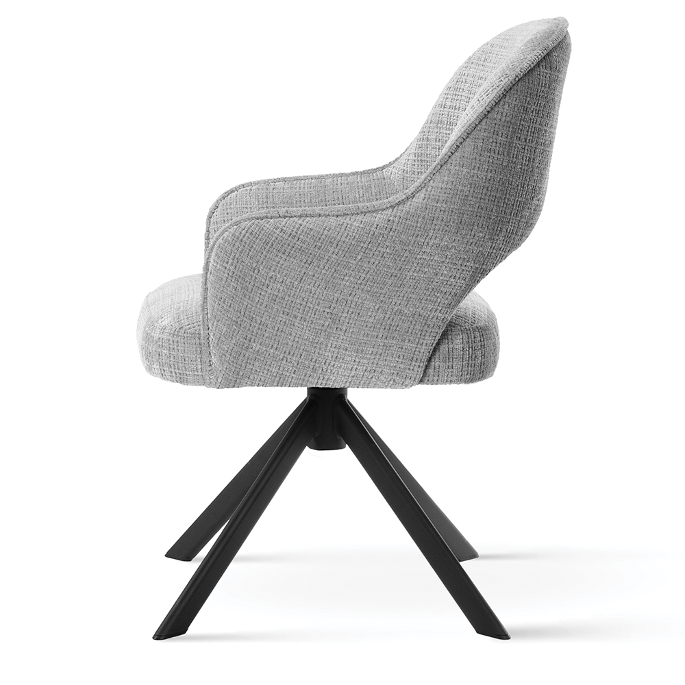 VIPITENO Bespoke 360° Swivel Dining & Office Armchair (54 × 61 × 78 cm)