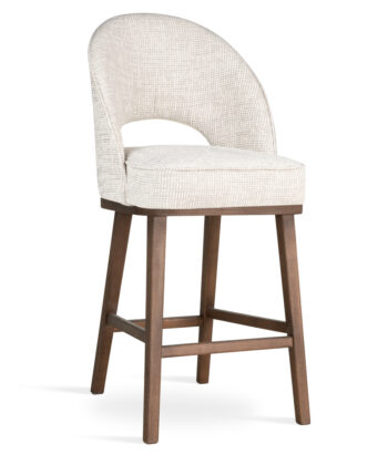 VERONA Solid Oak Dining Chair with Tailored Upholstery Edition II (46 &times; 48 &times; 77 cm)