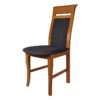 ASTORIA Solid European Beech Dining Chair with Custom Upholstered Seat (45 × 45 × 99 cm)