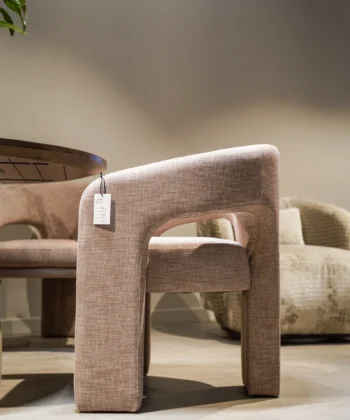 BAROLO Bespoke Upholstered Dining Chair (65 &times; 65 &times; 82 cm)