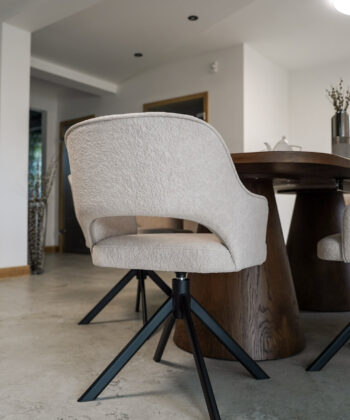 VIPITENO Bespoke 360° Swivel Dining & Office Armchair (54 × 61 × 78 cm)
