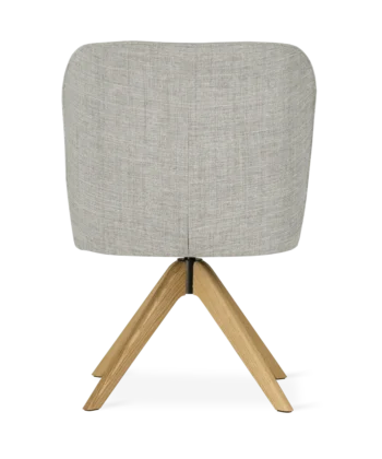 SALINA Bespoke 360° Swivel Dining & Office Armchair (58 × 65 × 82 cm)