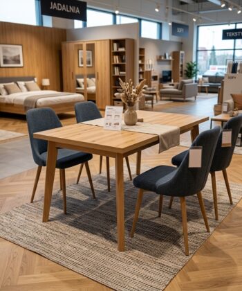 ASTORIA Extending Dining Table in Wotan Oak Laminate with Solid Beech Wood Frame (120-160 × 70 × 75 cm)