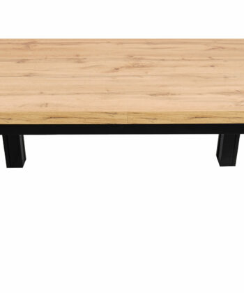 Aura Rectangular Extendable Dining Table 140-90-100 cm – Wotan Oak Loft Desk