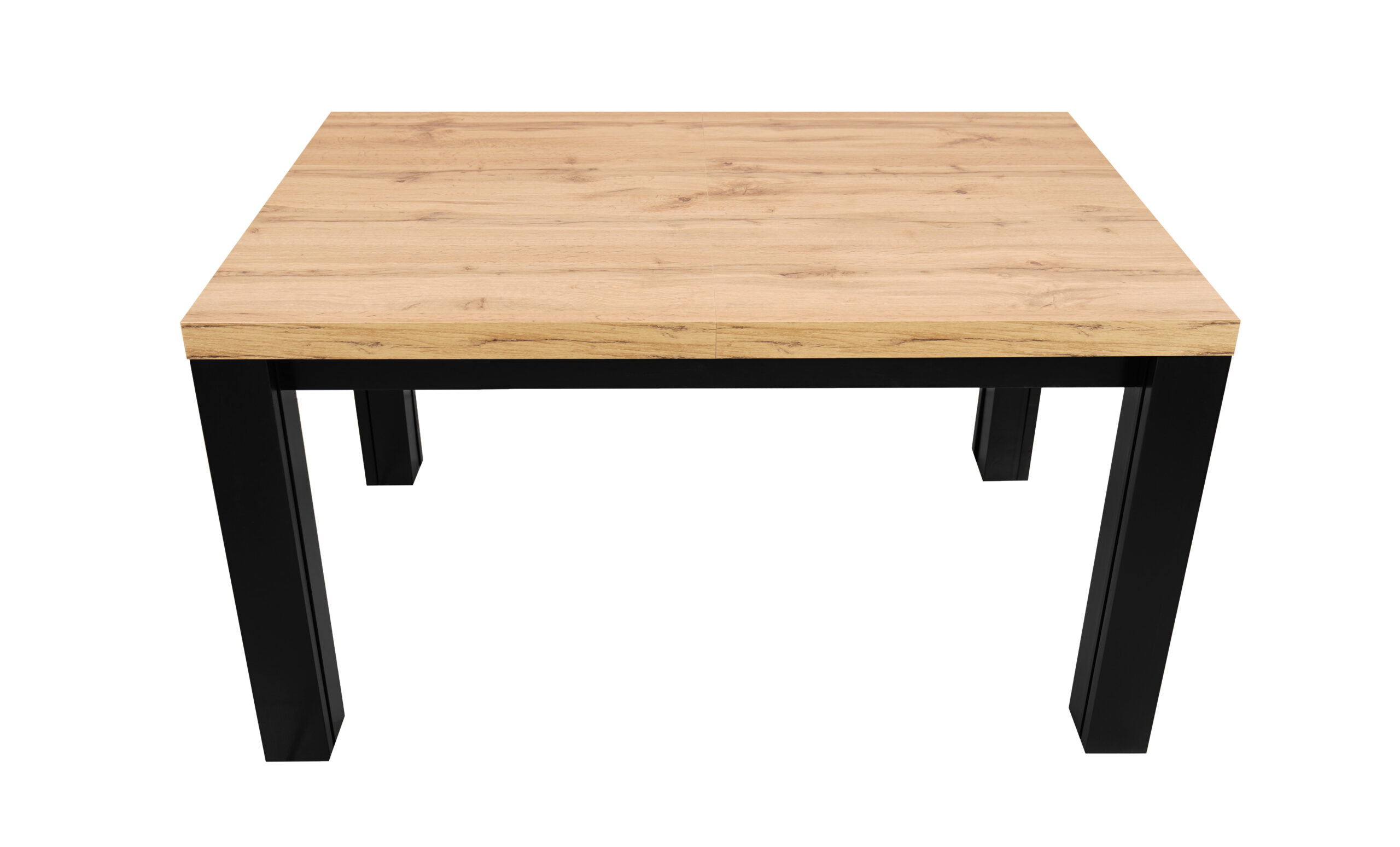 Aura Rectangular Extendable Dining Table 140-90-100 cm – Wotan Oak Loft Desk