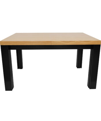Aura Rectangular Extendable Dining Table 140-90-100 cm – Wotan Oak Loft Desk