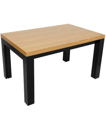 Aura Rectangular Extendable Dining Table 140-90-100 cm – Wotan Oak Loft Desk