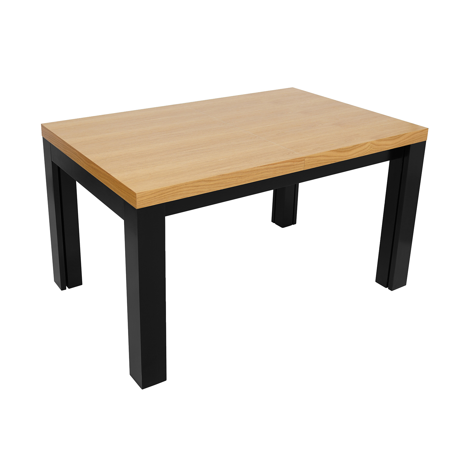 Aura Rectangular Extendable Dining Table 140-90-100 cm – Wotan Oak Loft Desk