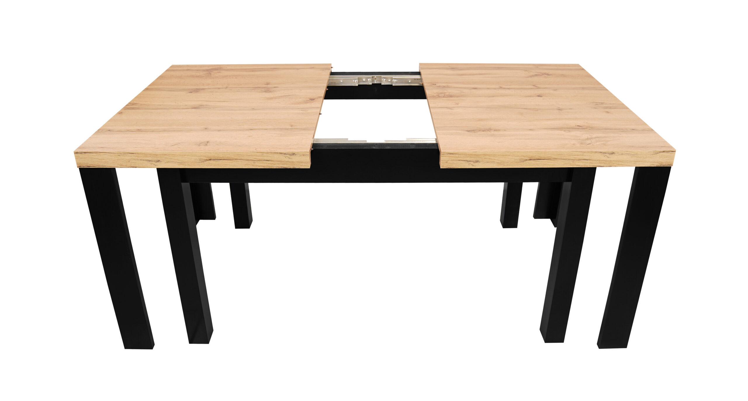 Aura Rectangular Extendable Dining Table 140-90-100 cm – Wotan Oak Loft Desk