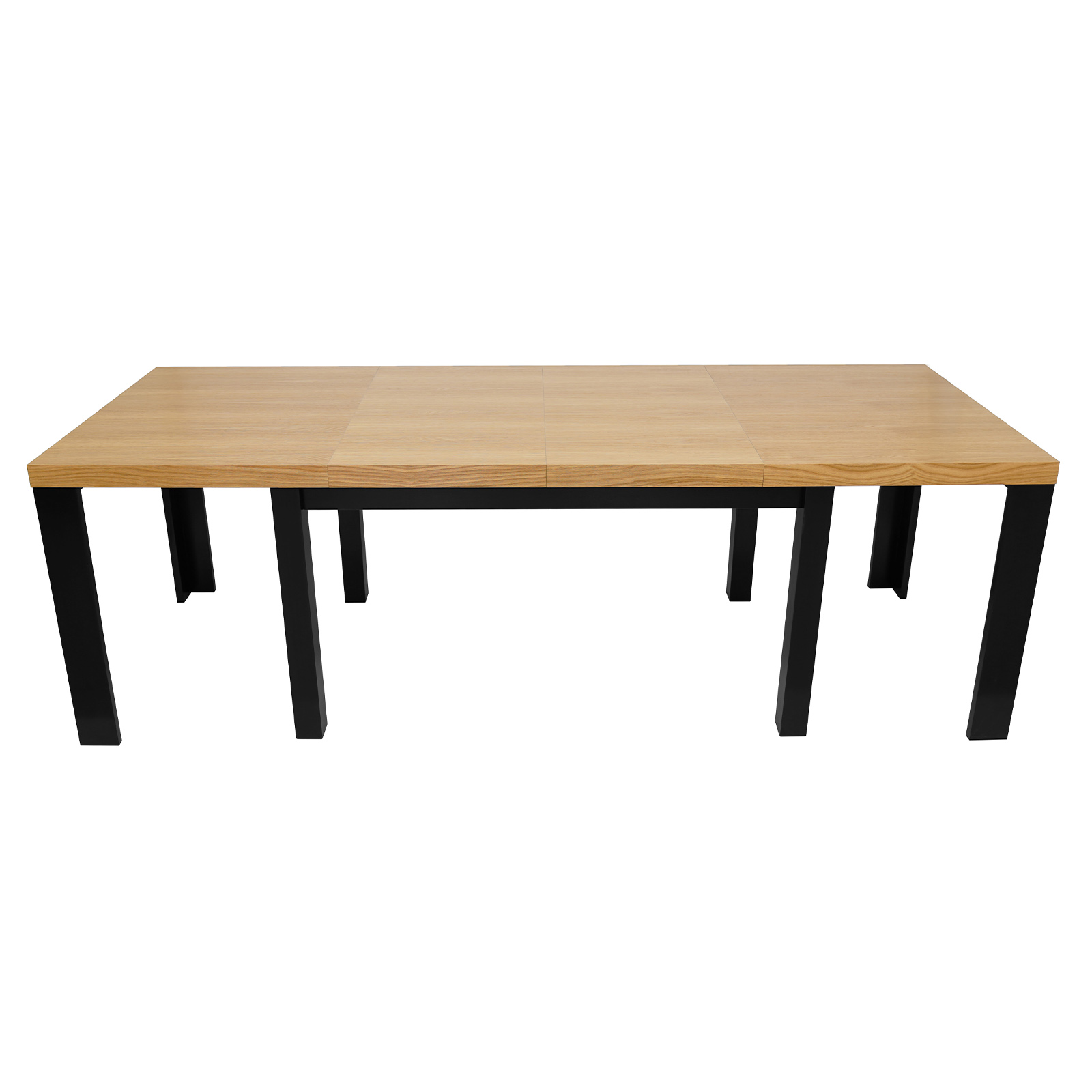Aura Rectangular Extendable Dining Table 140-90-100 cm – Wotan Oak Loft Desk