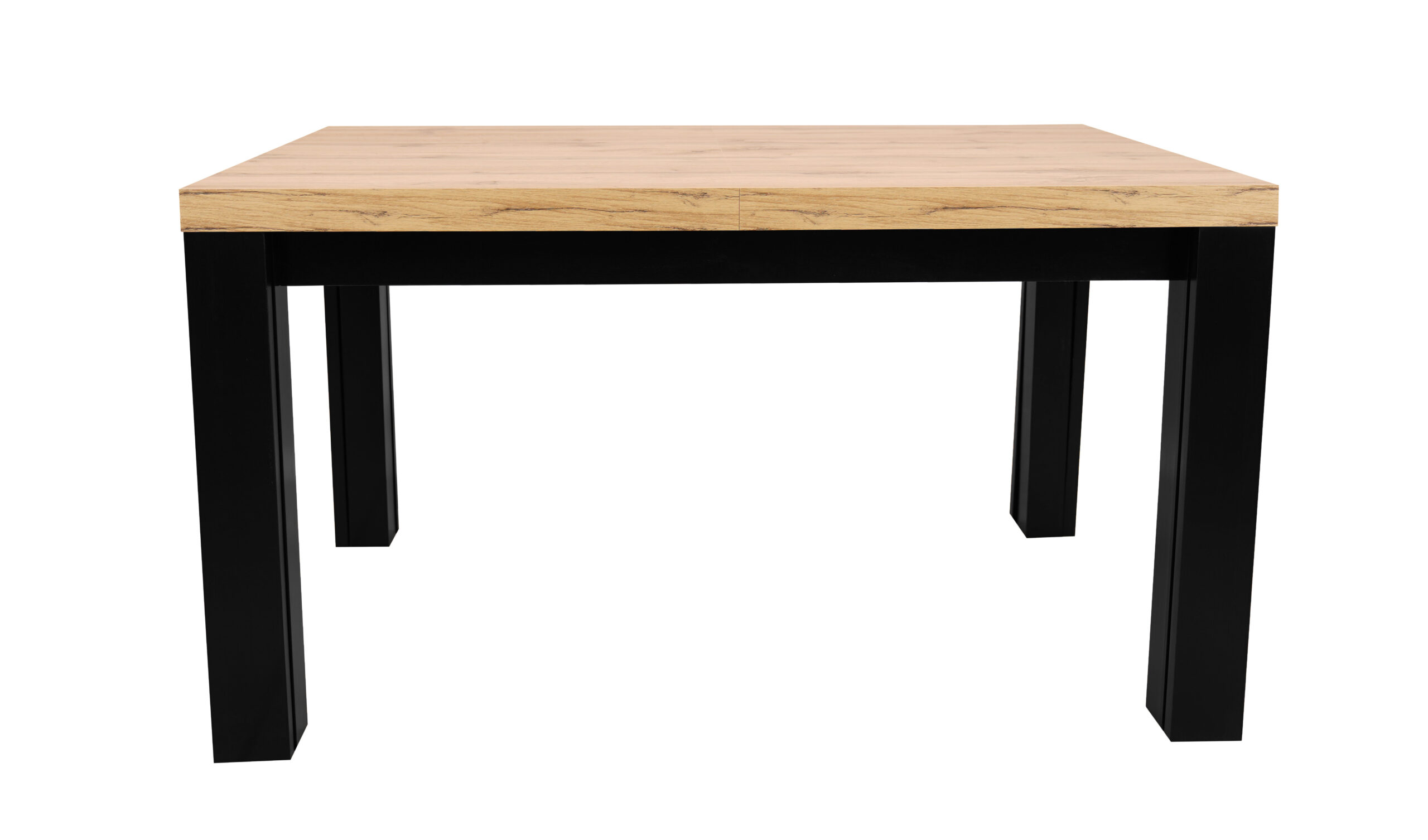 Aura Rectangular Extendable Dining Table 140-90-100 cm – Wotan Oak Loft Desk