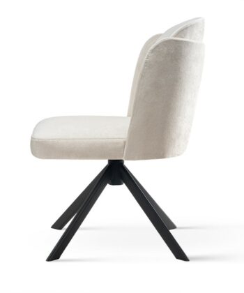 SELVA Bespoke 360° Swivel Dining & Office Armchair (54 × 61 × 78 cm)
