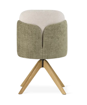 LIPARI Bespoke 360° Swivel Dining & Office Armchair (54 × 63 × 81 cm)