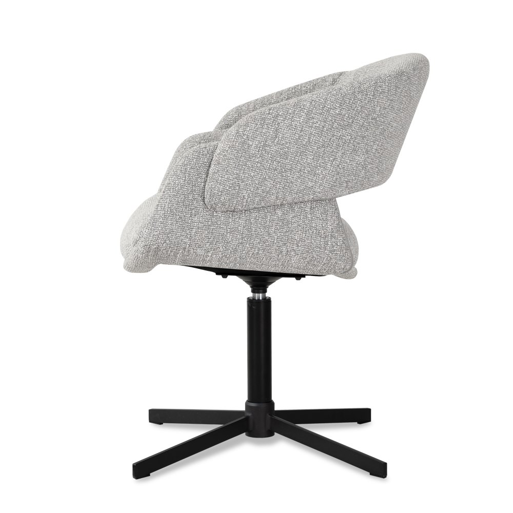 CAPRERA Bespoke 360° Swivel Dining & Office Armchair (65 × 63 × 78 cm)